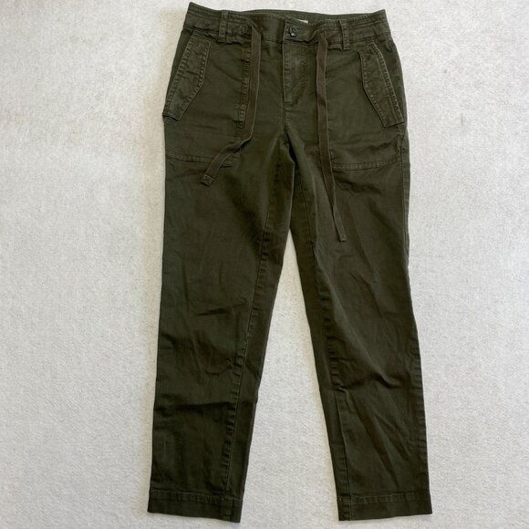 Vince Cargo Pants Women's 4 Green Tapered Utility Jogger Actual 28 x 26 - Picture 7 of 8